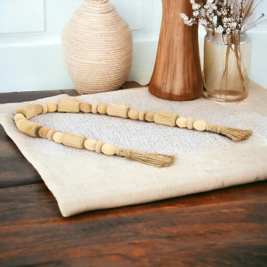 Wooden Tassel