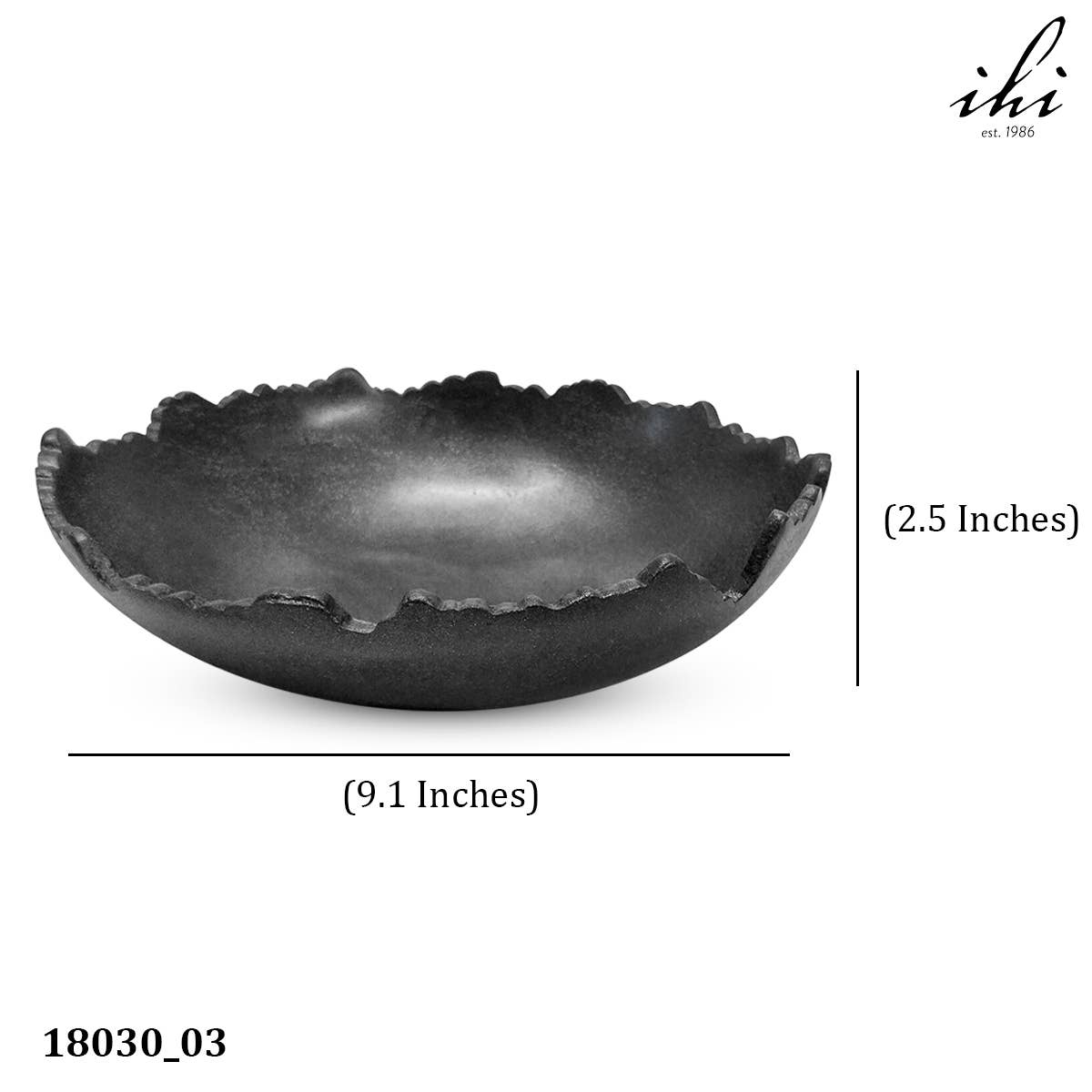 Black Edge Bowl