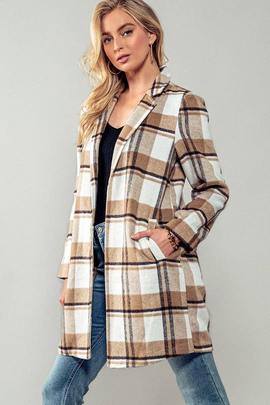 Aubrey Flannel Coat