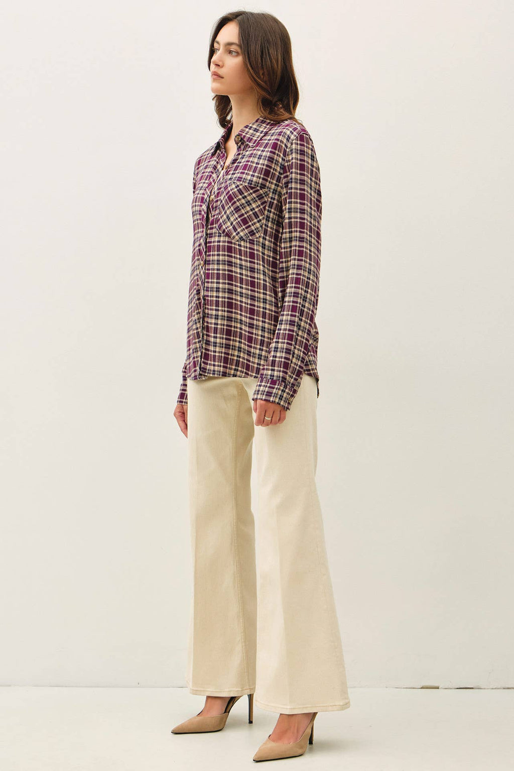 Kacie Button Down