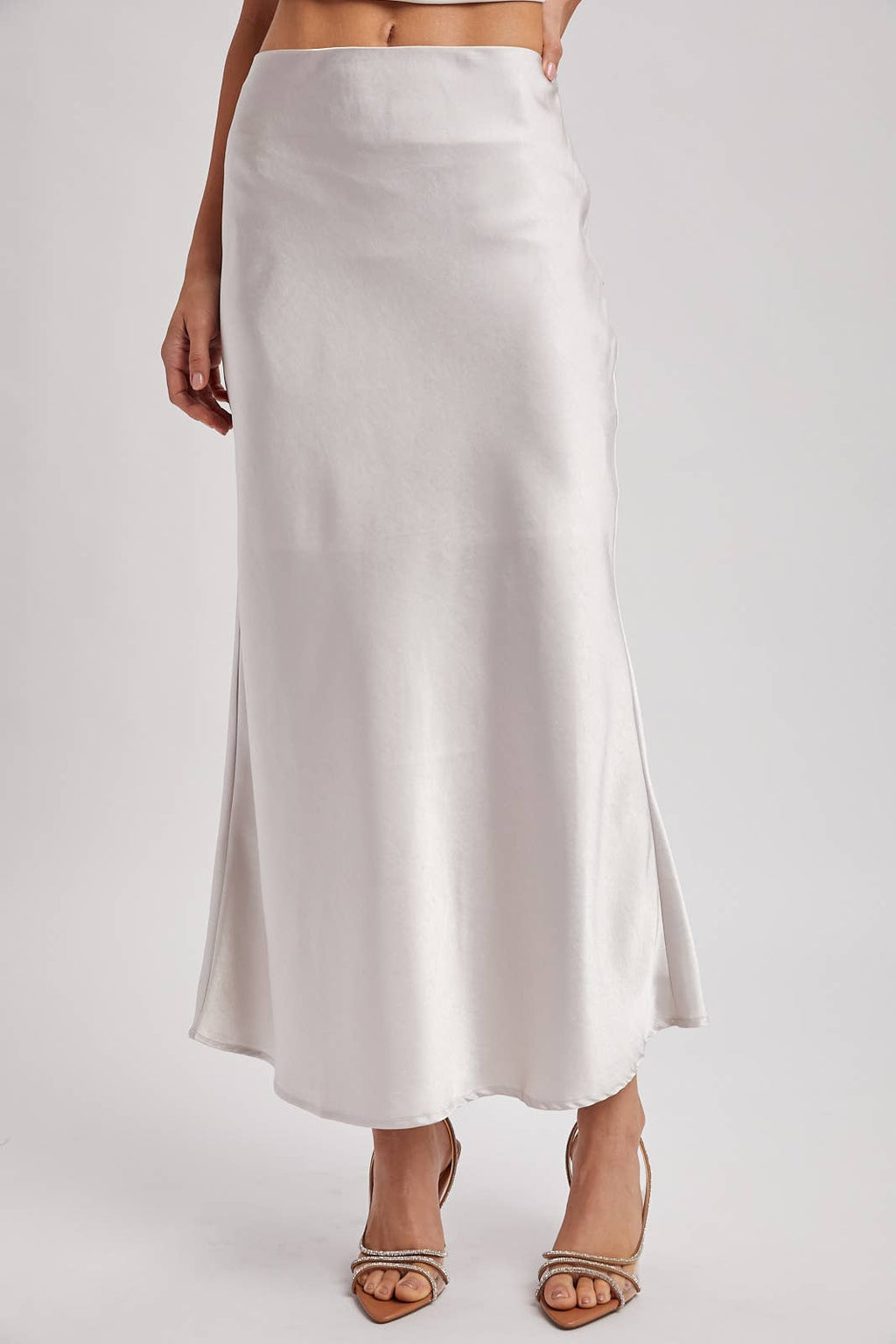 Signature Satin Midi