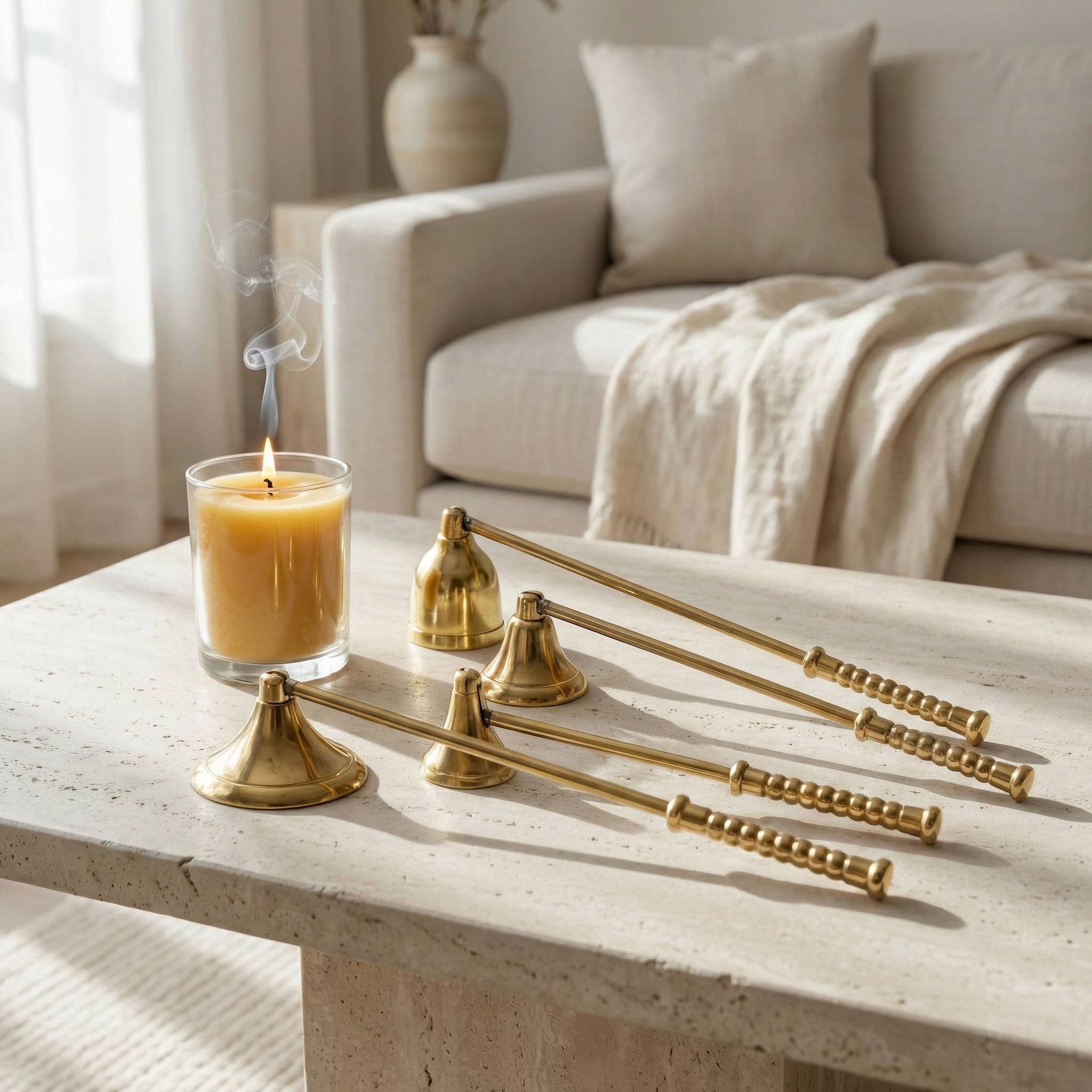 Gilded Candle Snuffers