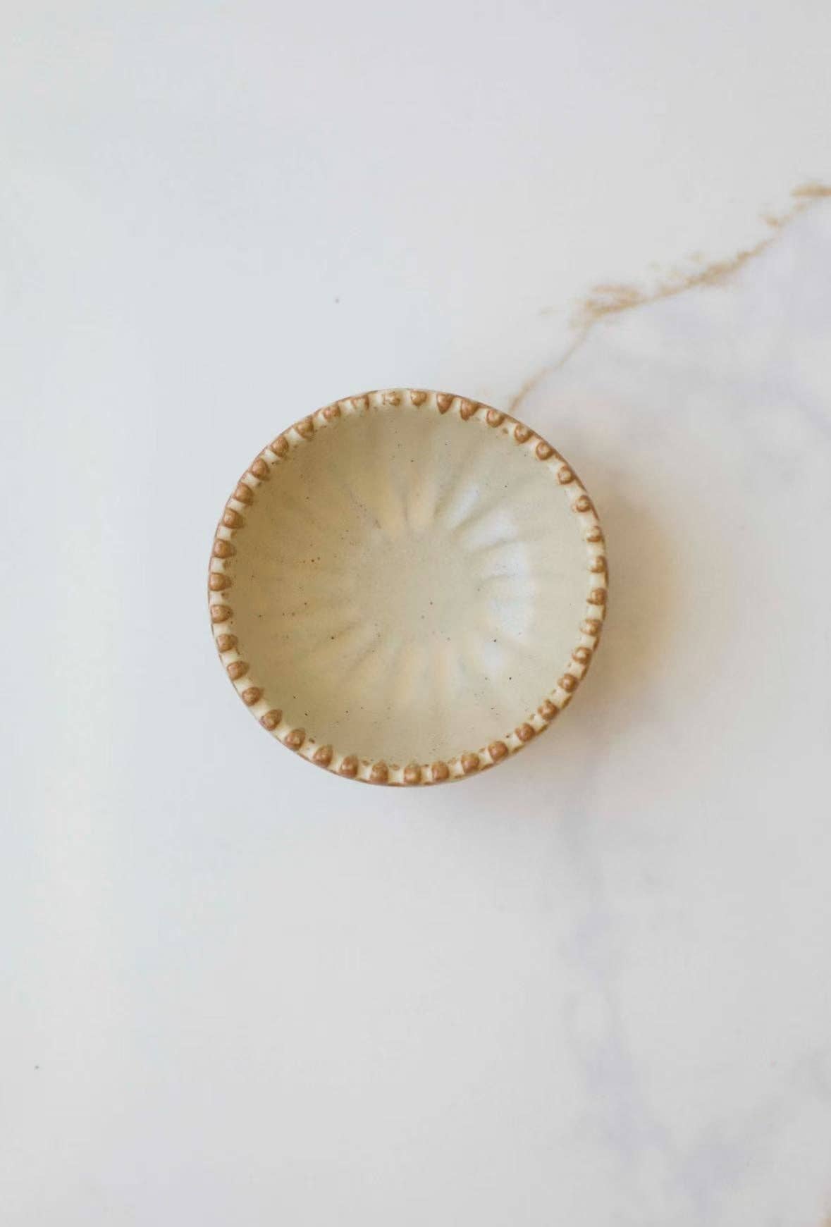 Ruffled Ceramic Bowls