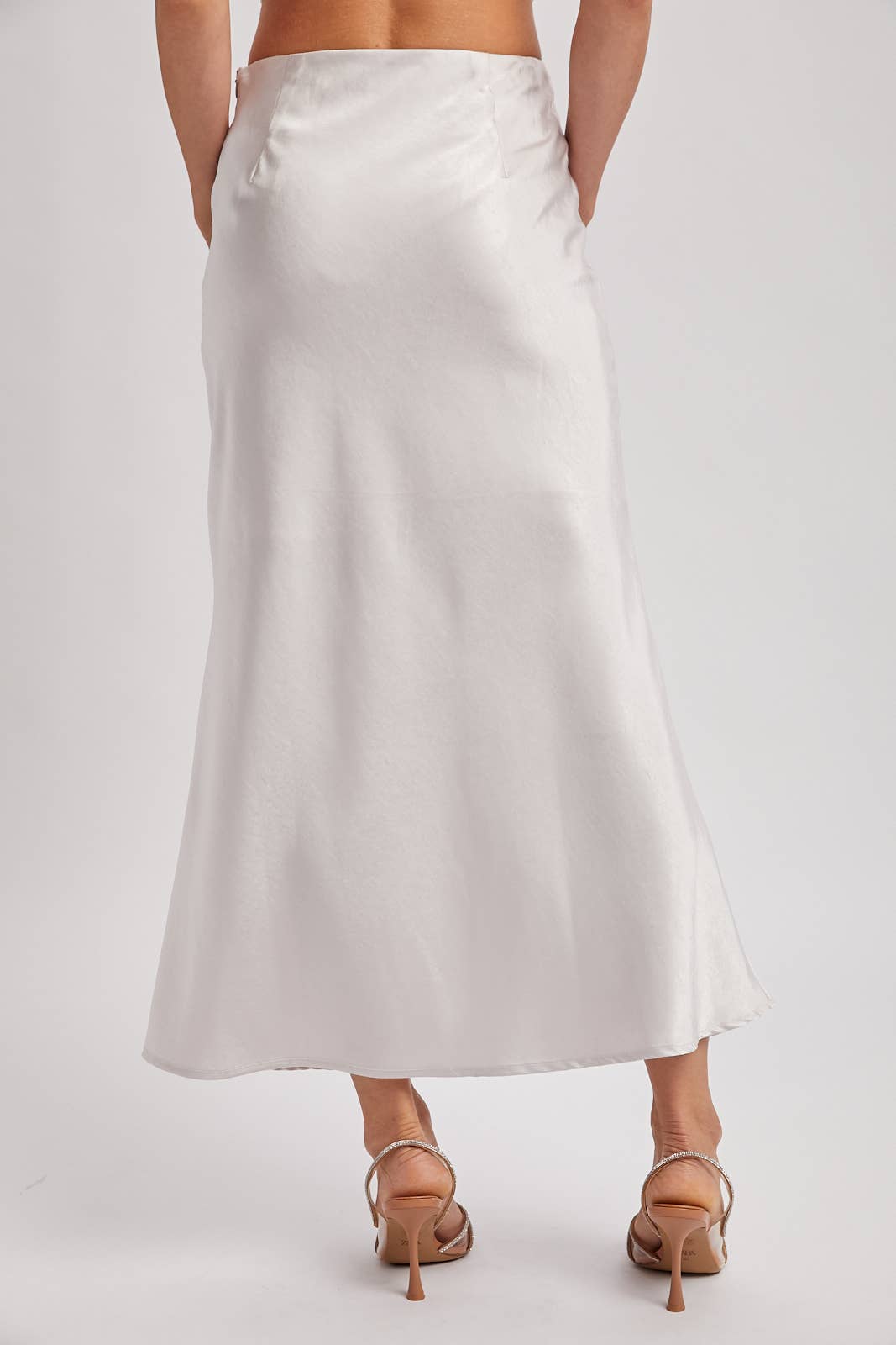 Signature Satin Midi