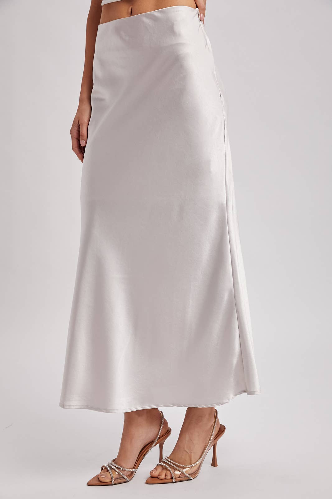 Signature Satin Midi
