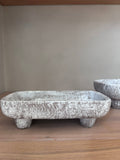 Satu stone footed bowl