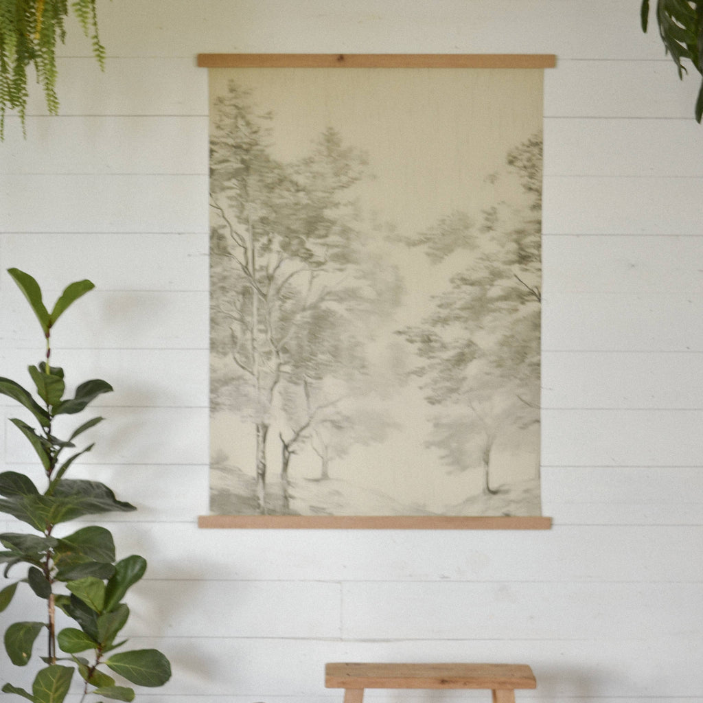 Vintage Woodland Tapestry