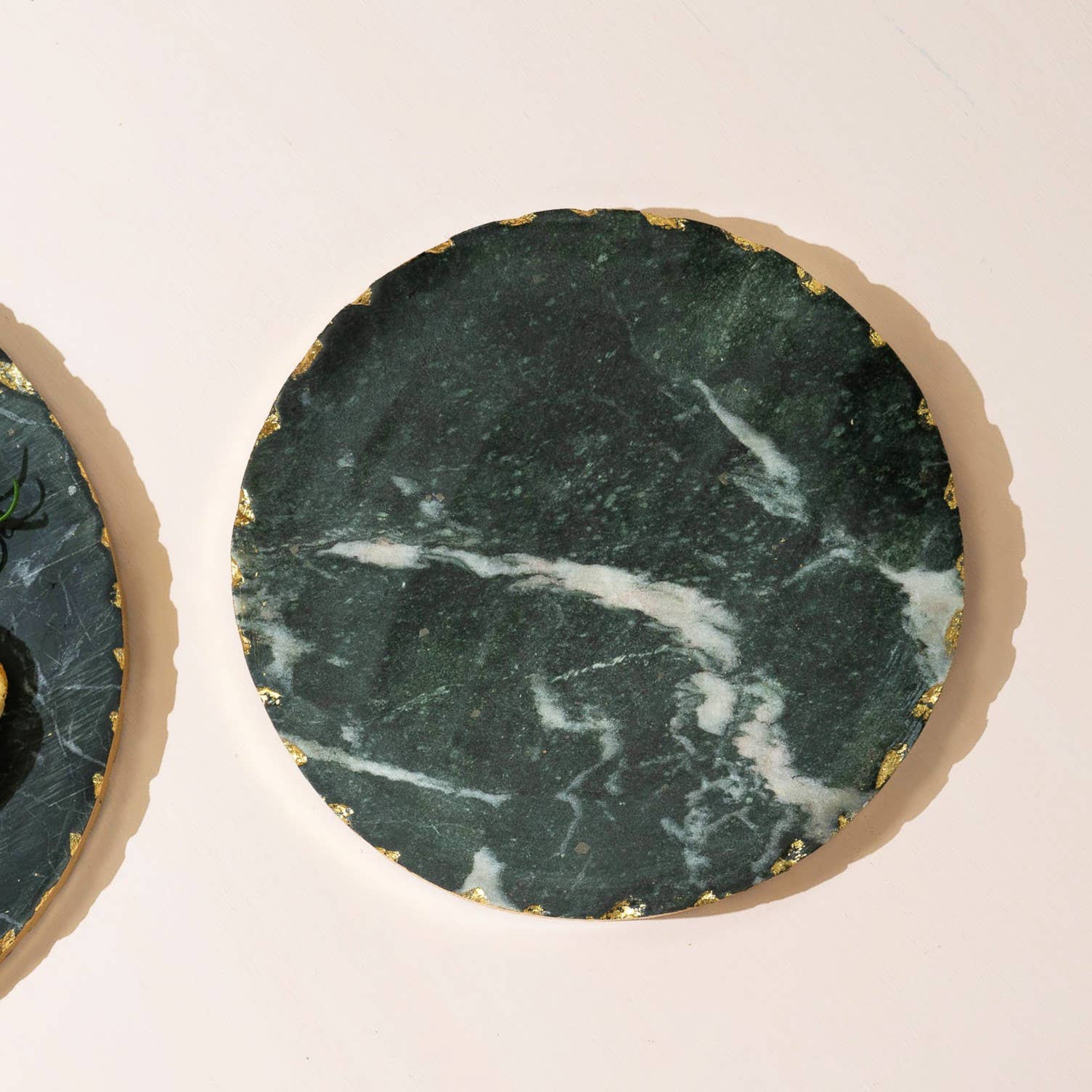 Black Marble Coaster
