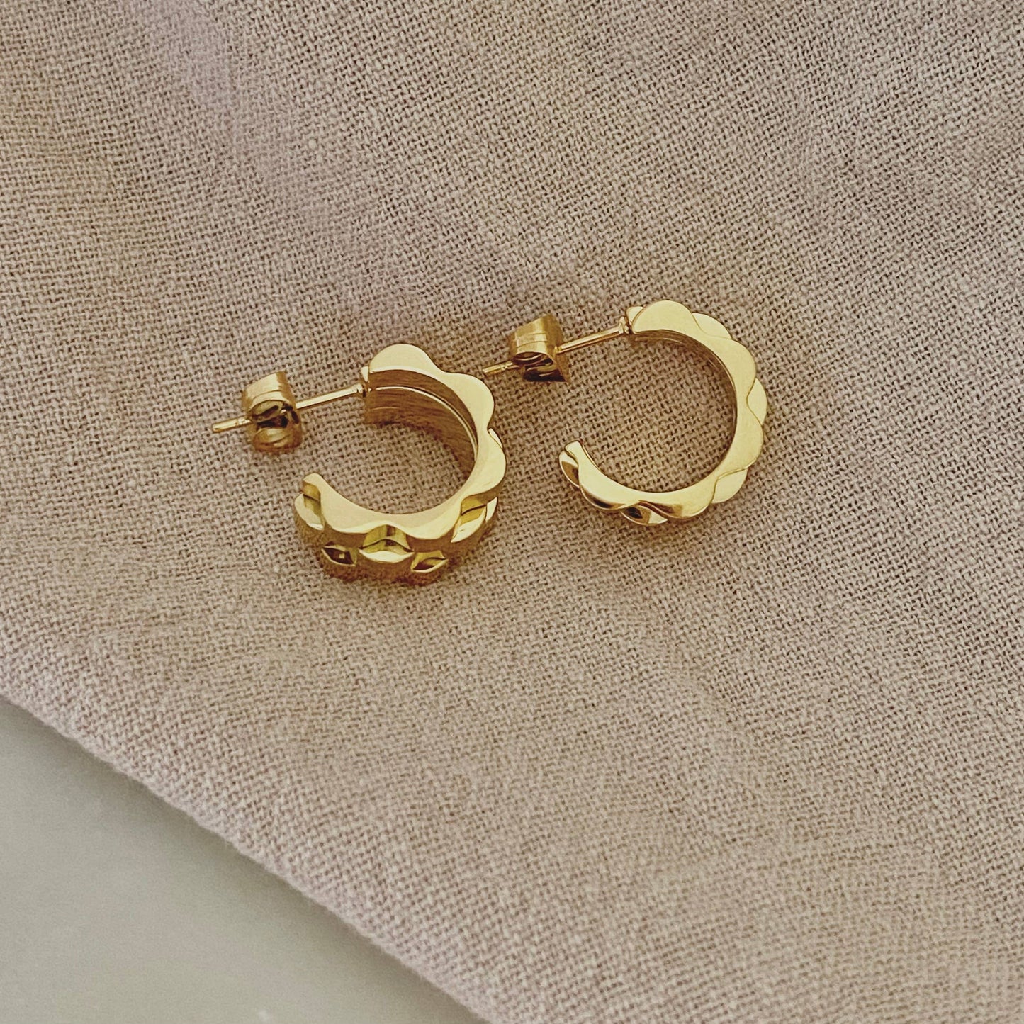 Watch Band Earrings