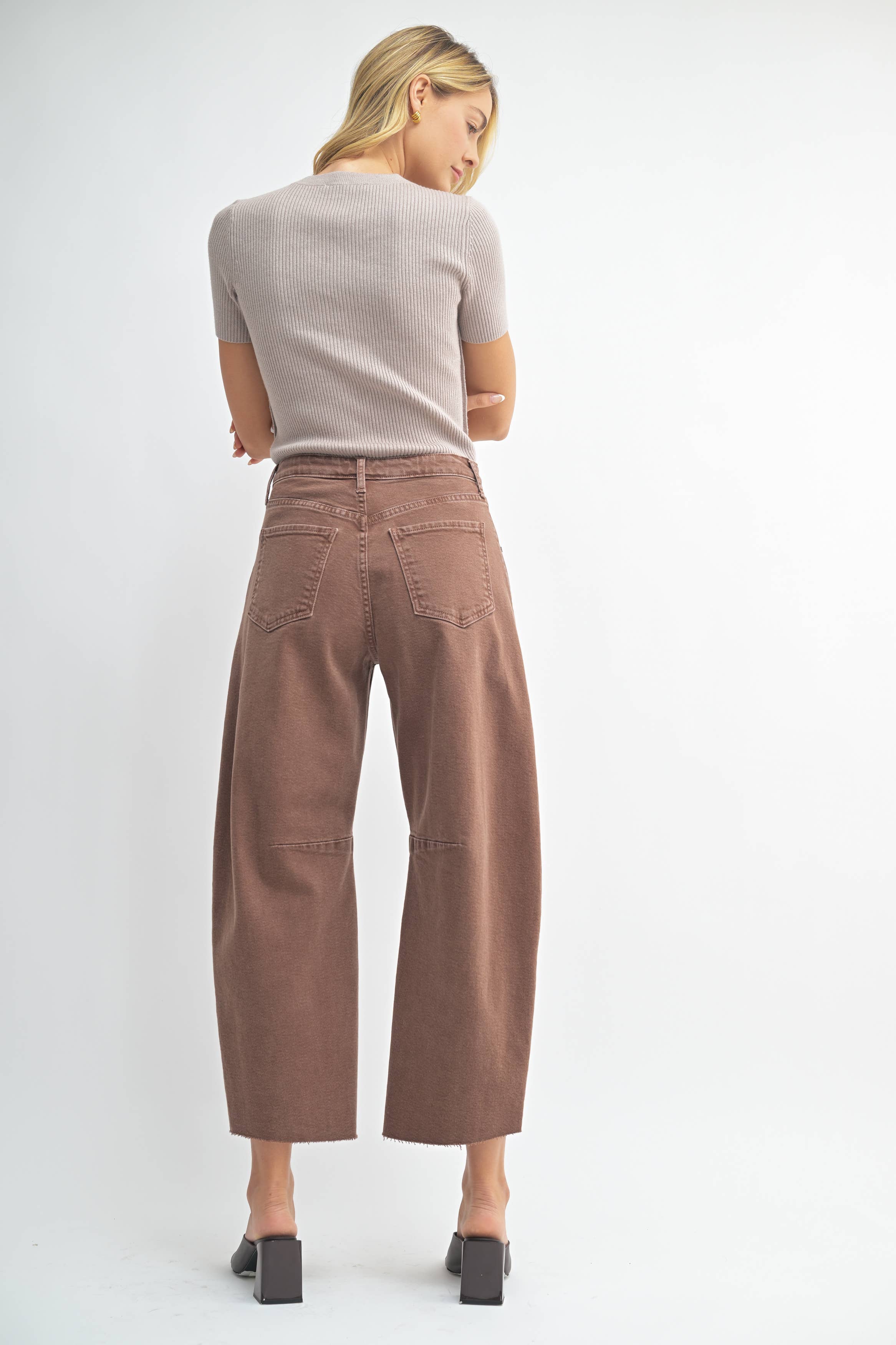 Chic Barrel Denim