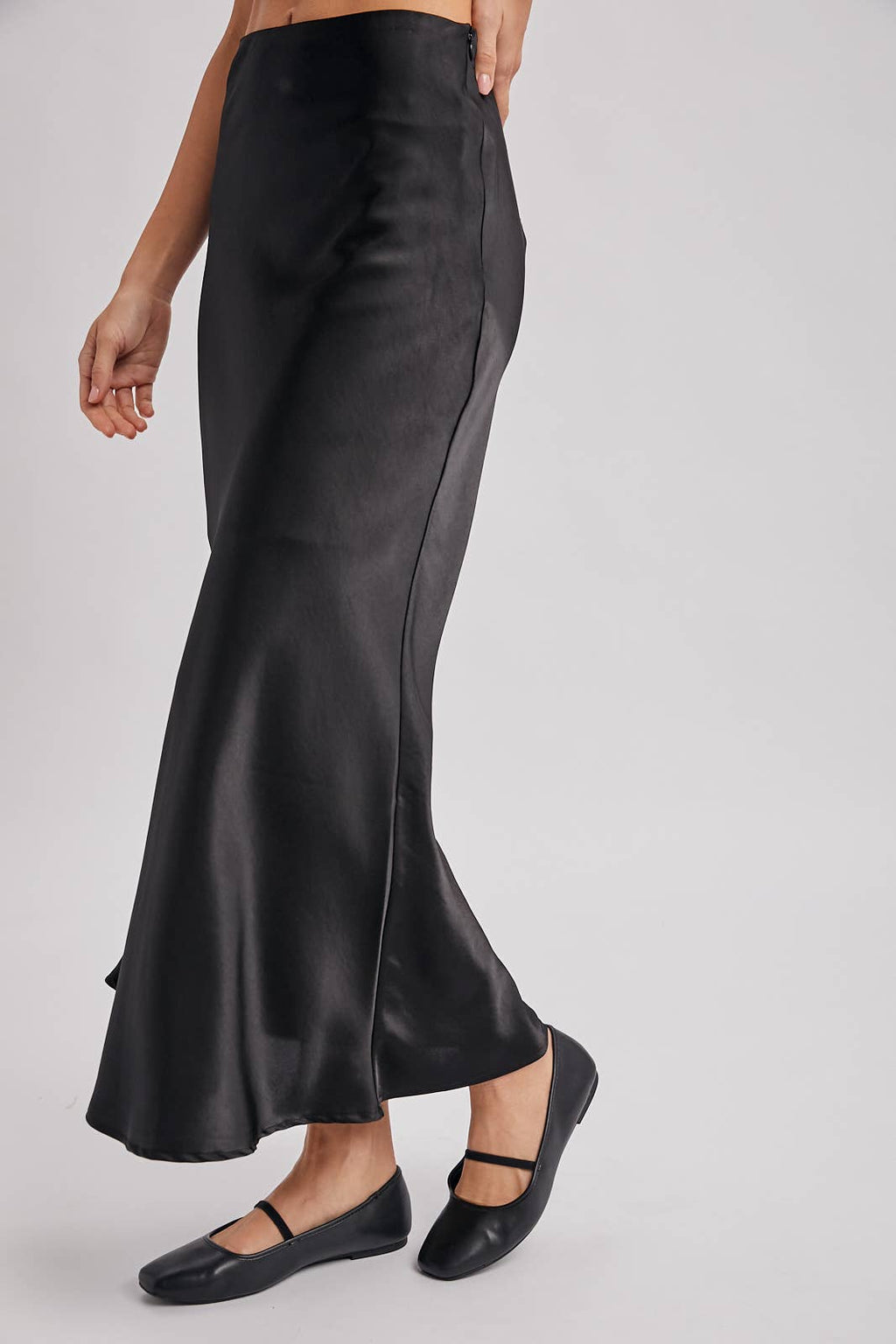 Signature Satin Midi
