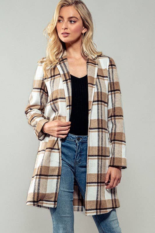 Aubrey Flannel Coat