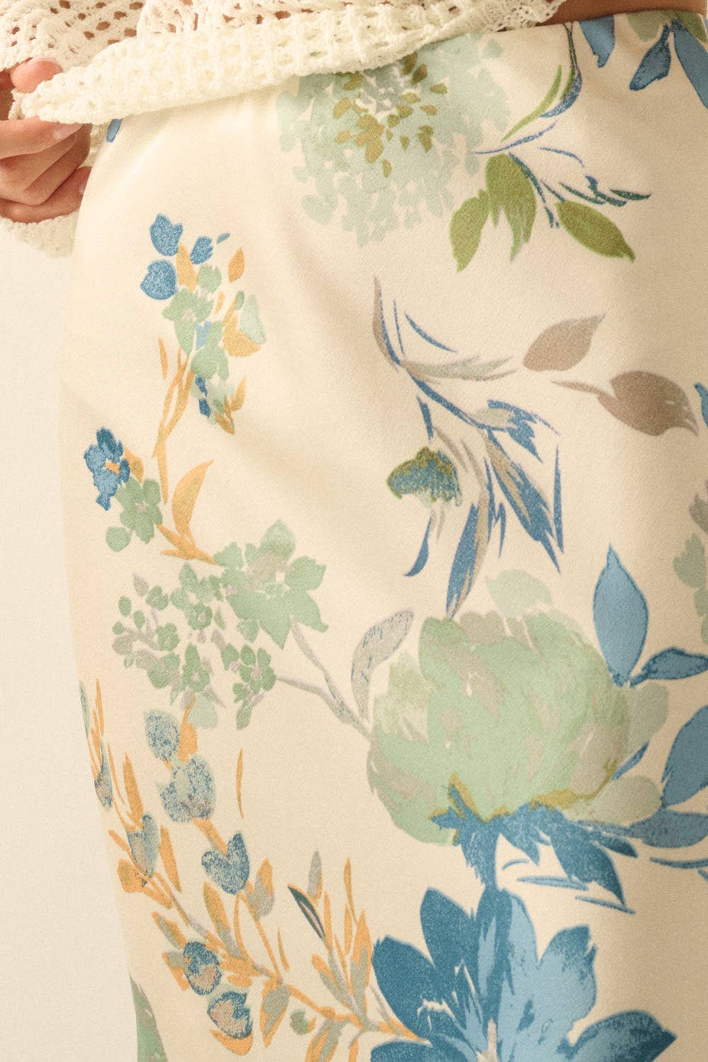 Ivory Bloom Skirt
