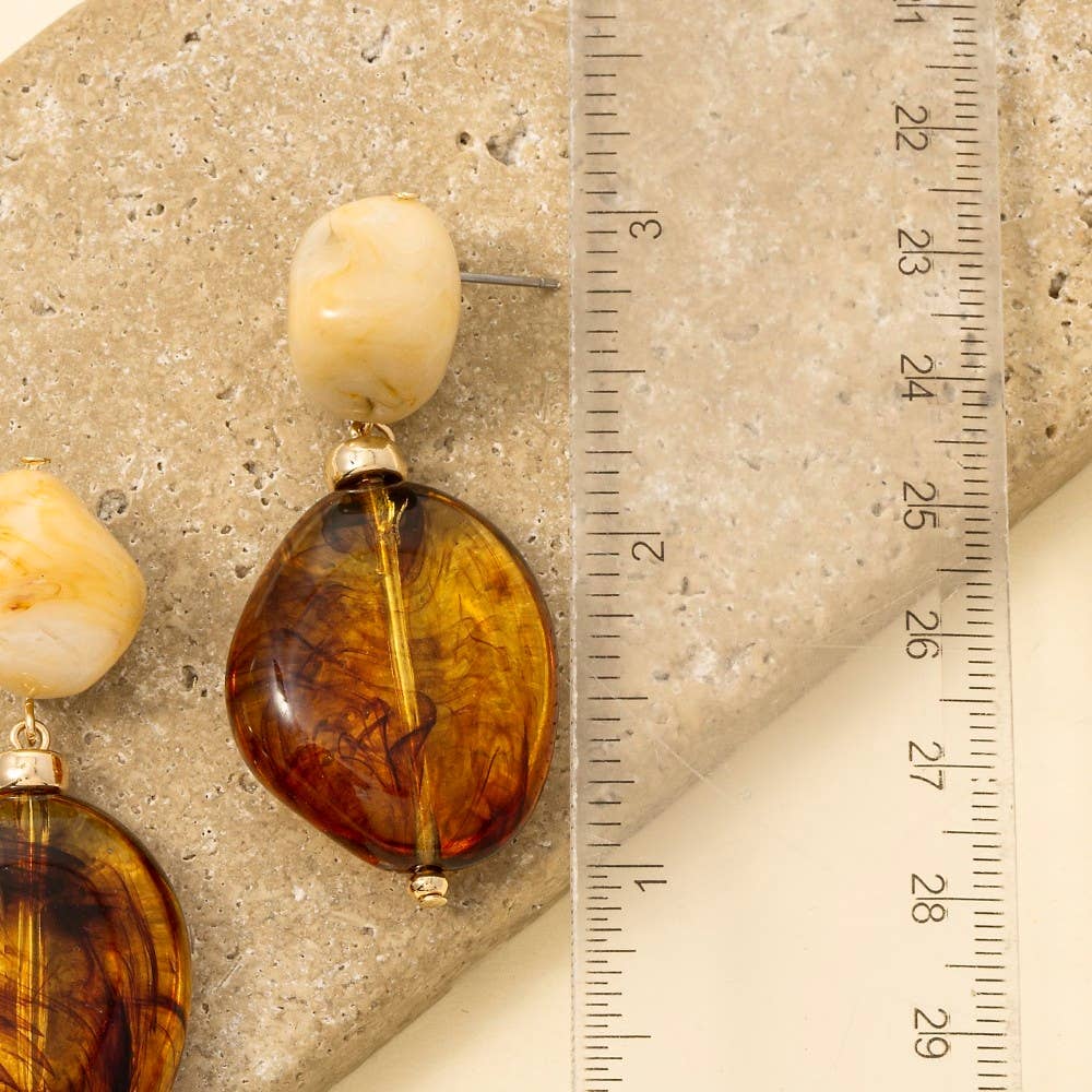 Amber Earrings