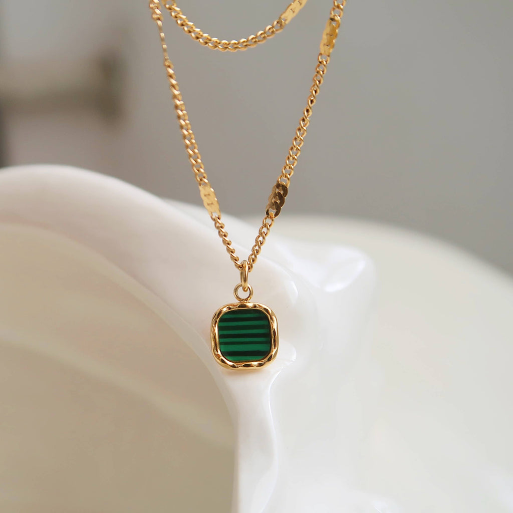 Green Stone Necklace