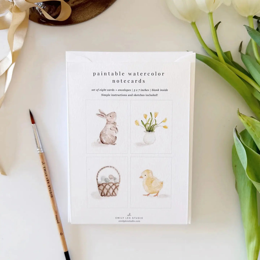 Watercolor Notecard Set