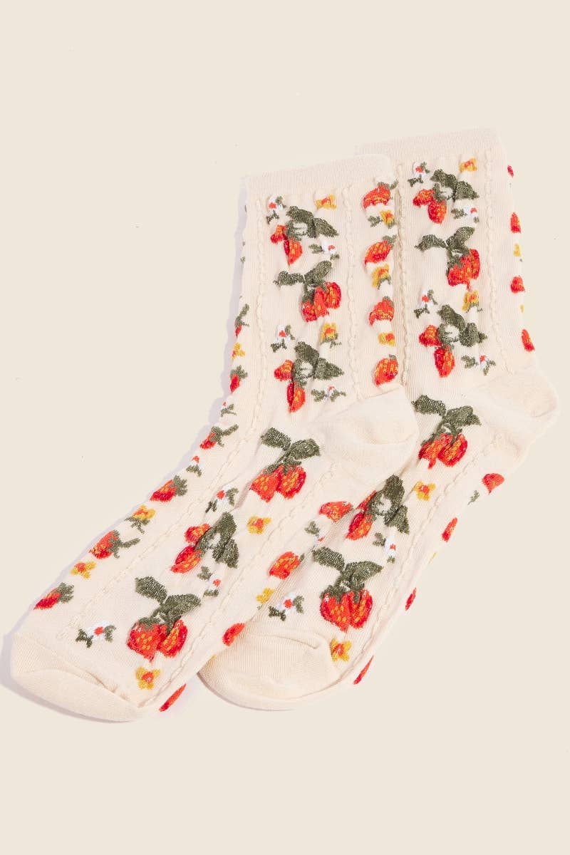 The Floral Socks