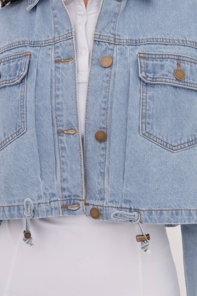 Crop Denim Jacket