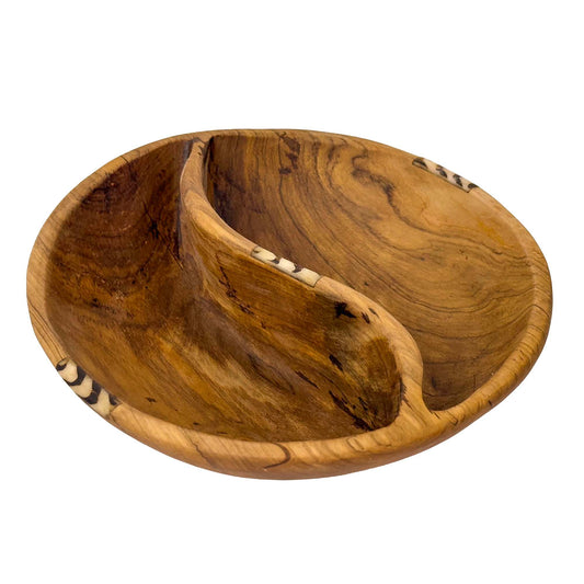 Olive Wood Divided Platter