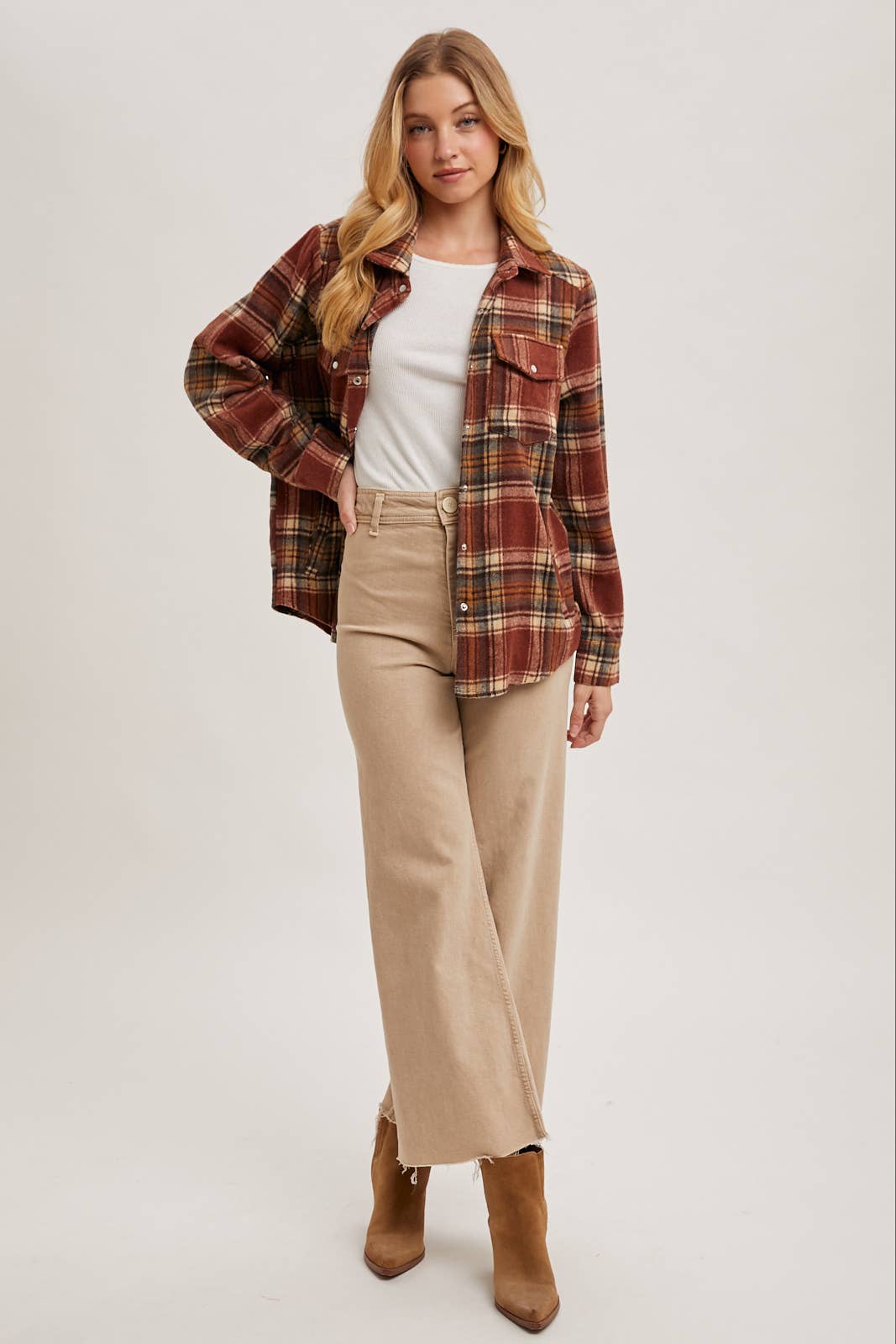 Emma Plaid Shacket