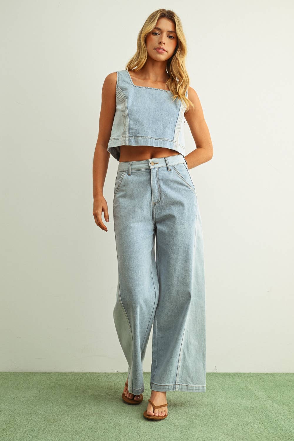 Drew Denim Top
