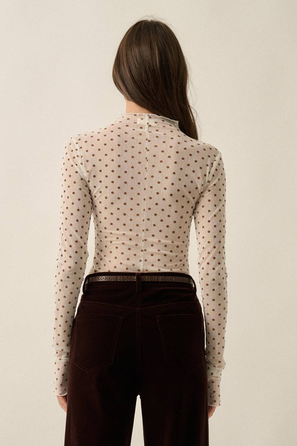 Dainty Sheer Top