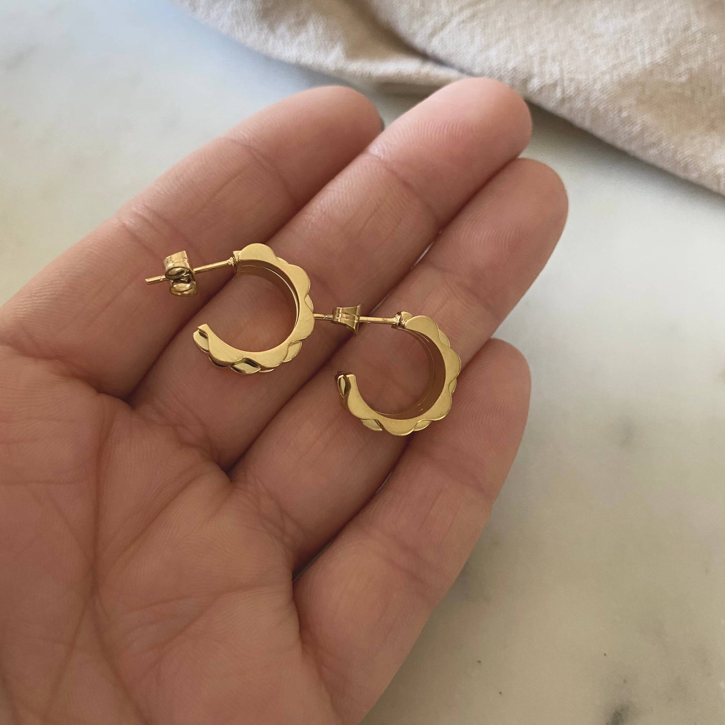 Watch Band Earrings