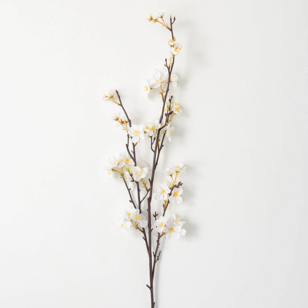 Crisp White Blossom Spray