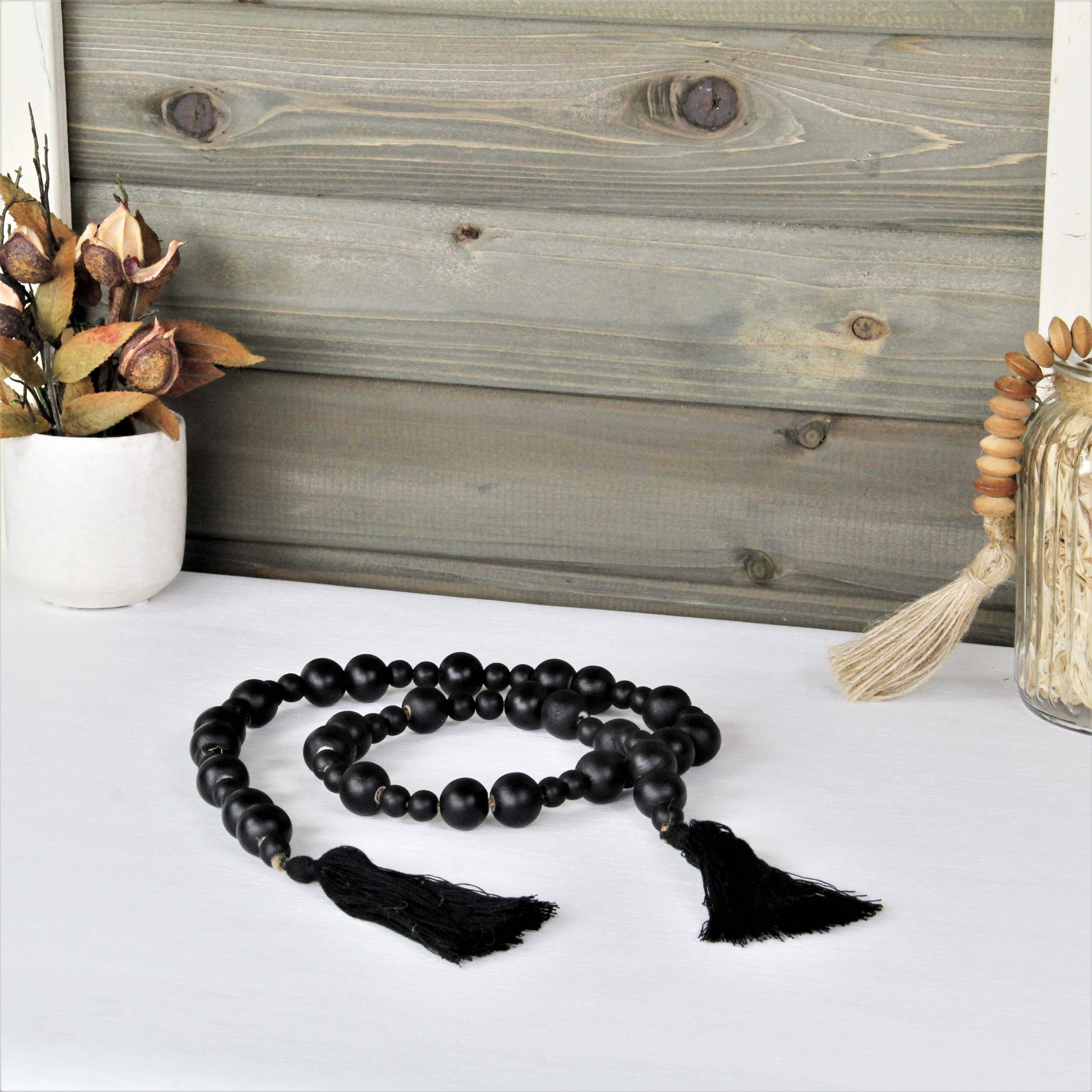 Wooden Tassel