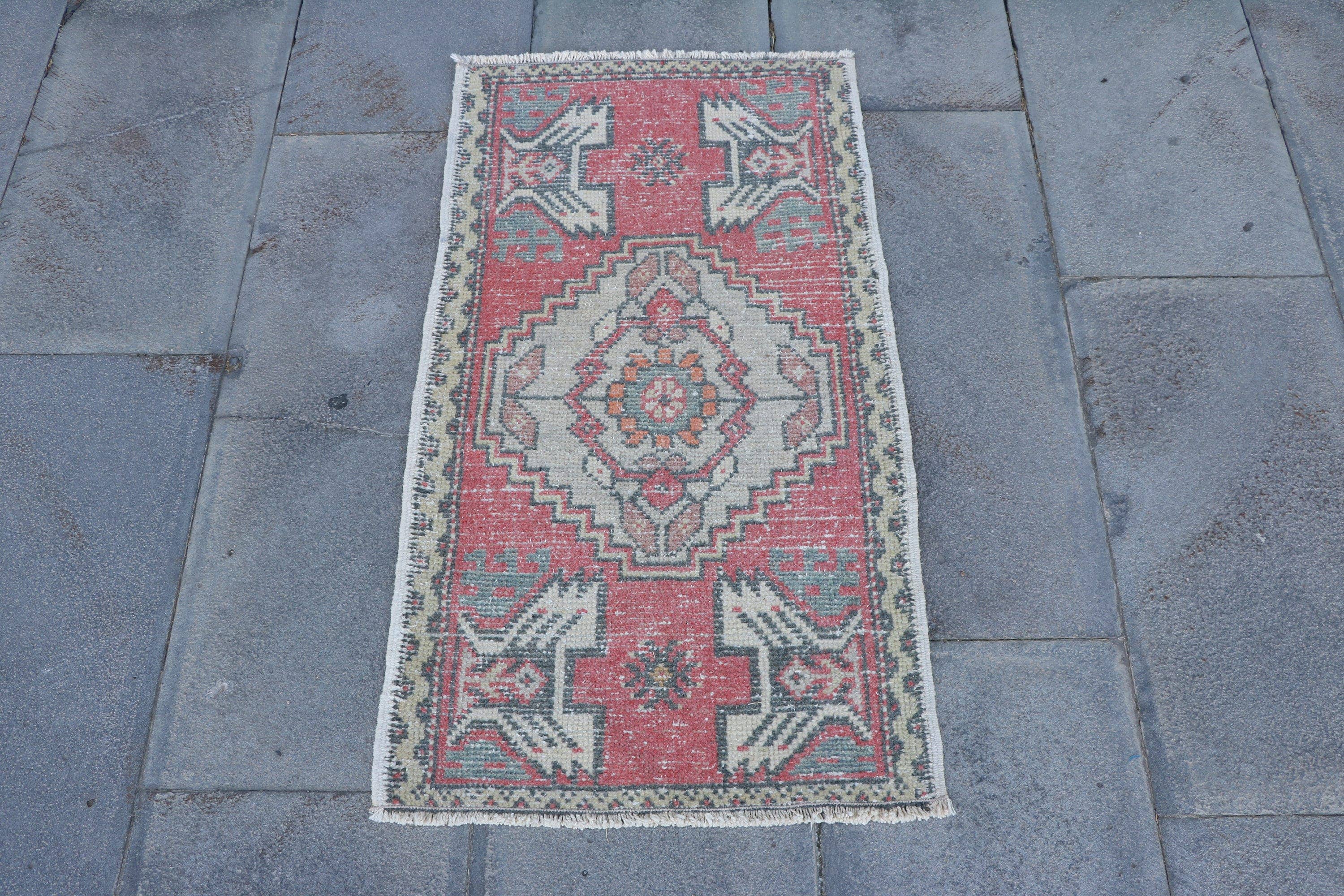 Vintage Turkish Mini Rug