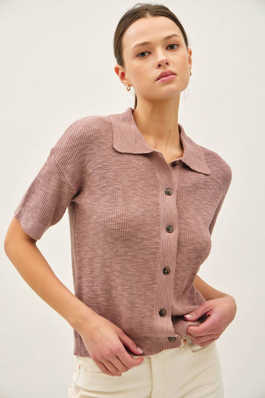 Molly Ribbed Top