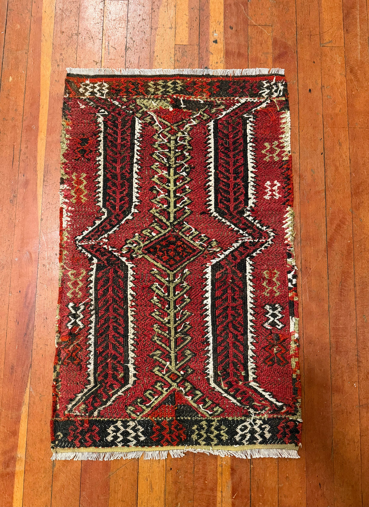 Vintage Turkish Mini Rug