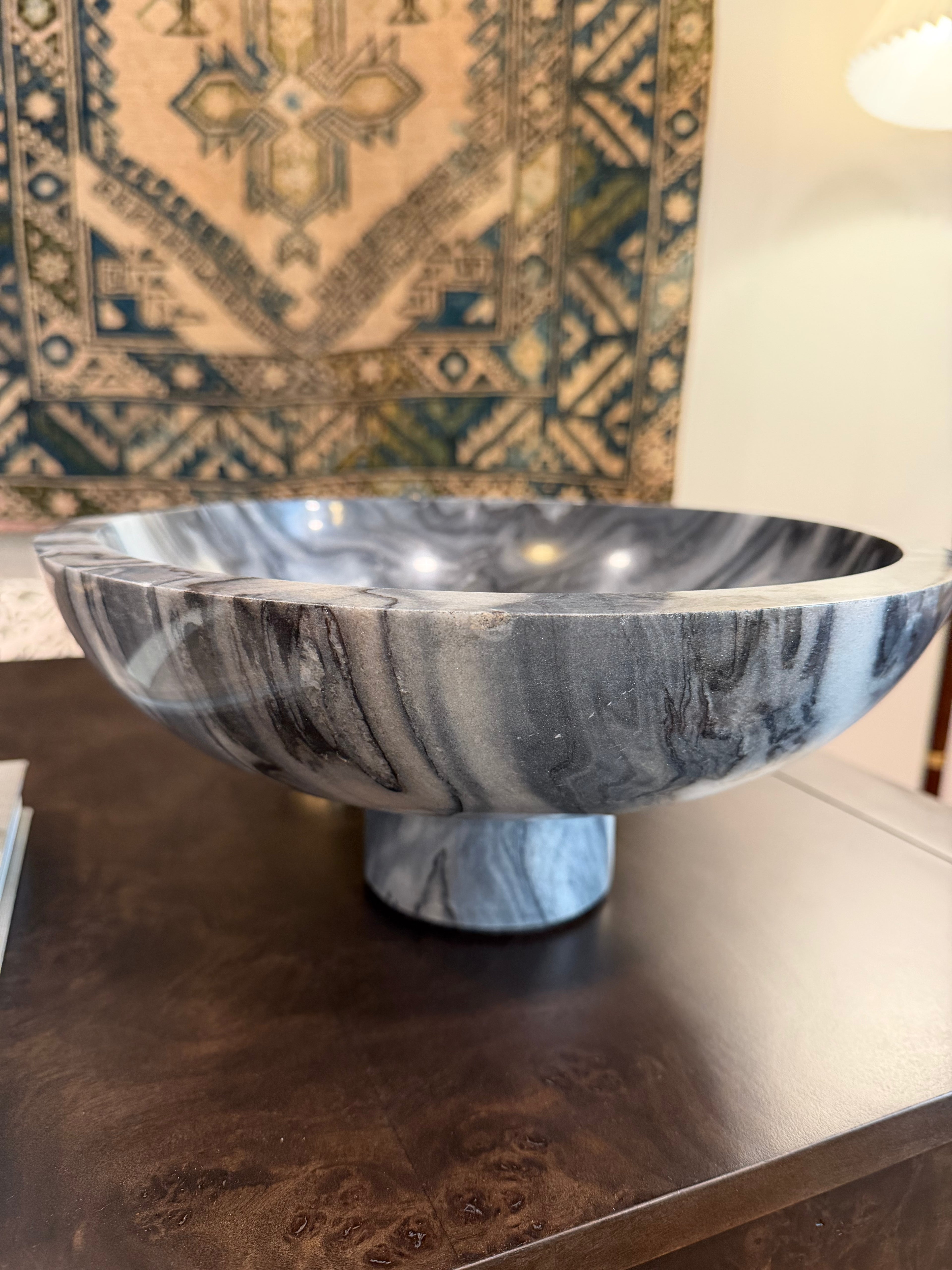 Lira Marble Stone Bowl