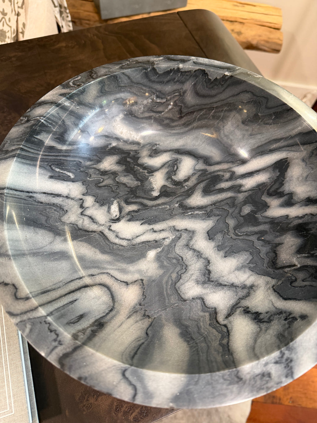 Lira Marble Stone Bowl