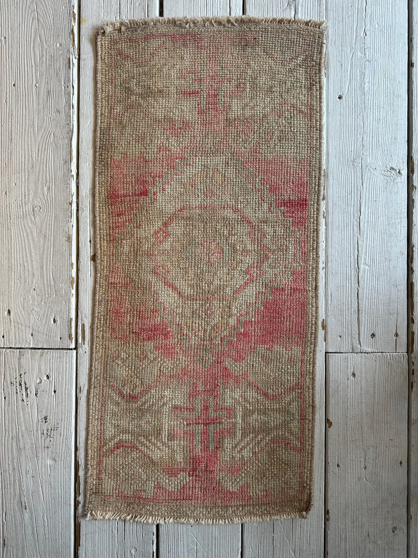 Vintage Turkish Mini Rug
