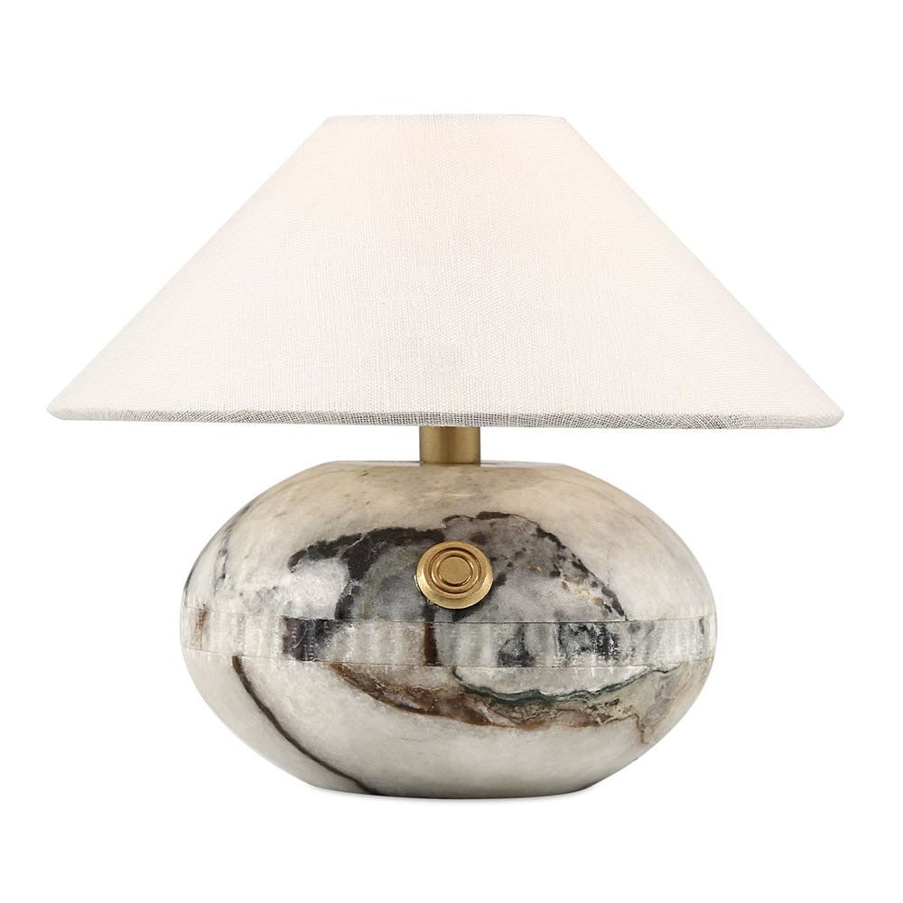 The Curling Stone Lamp