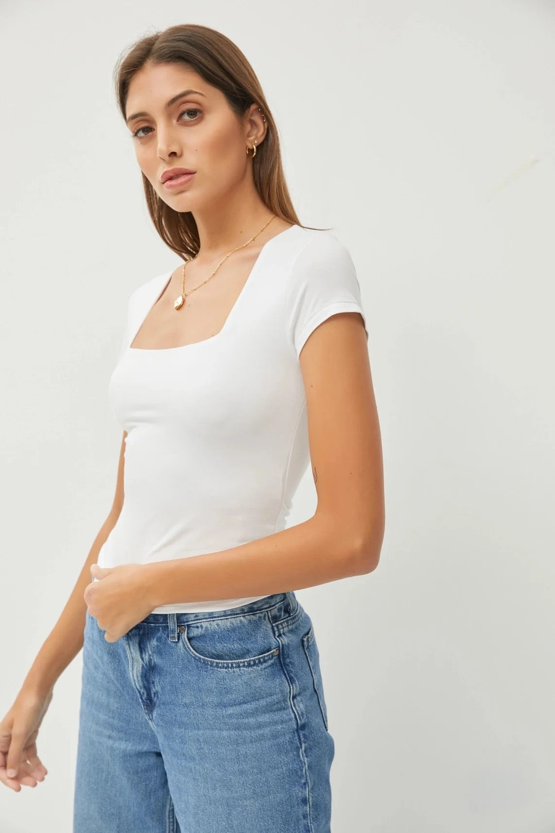 Jenna Square Top