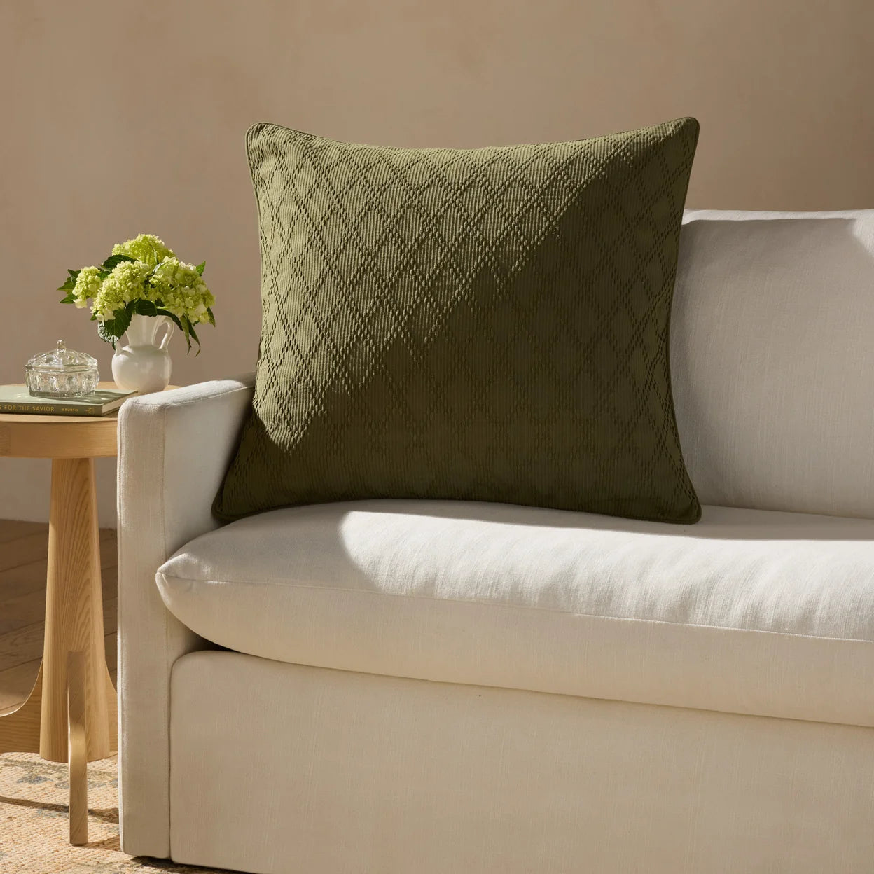 CARY GREEN PILLOW