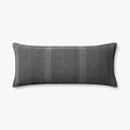 NADINE Slate Pillow 13'' x 35'' / Down-Filled