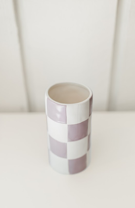 Checkered Vase