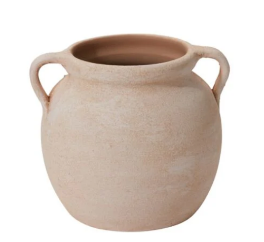 Amphora Vase White