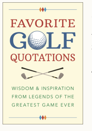 Favorite Golf Quotation