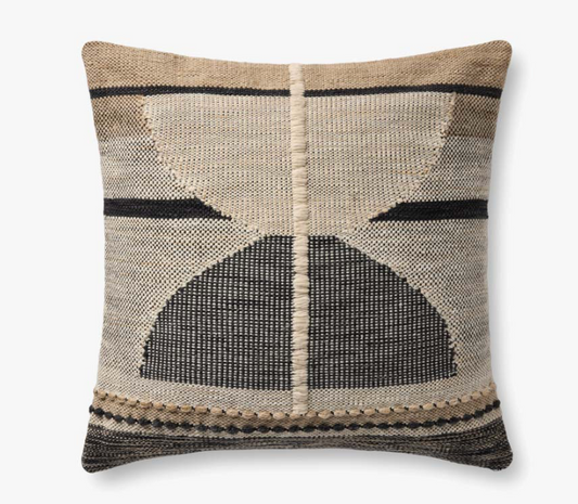 Black/Ivory Pillow