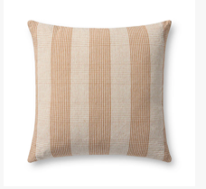 Tan Checkered Loloi Pillow