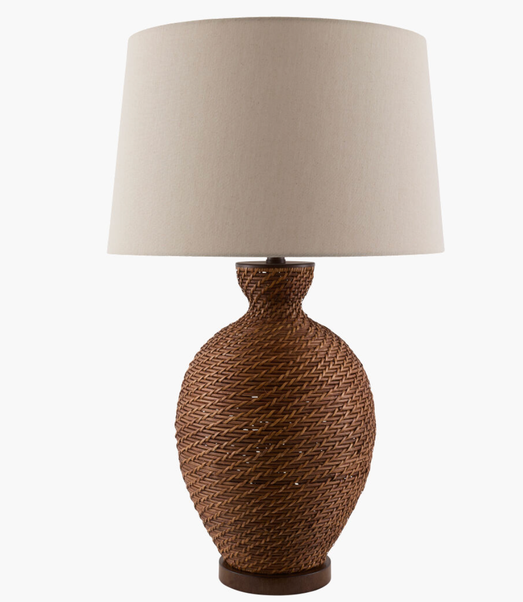 Wicker Table lamp