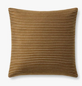 Striped Mustard Pillow