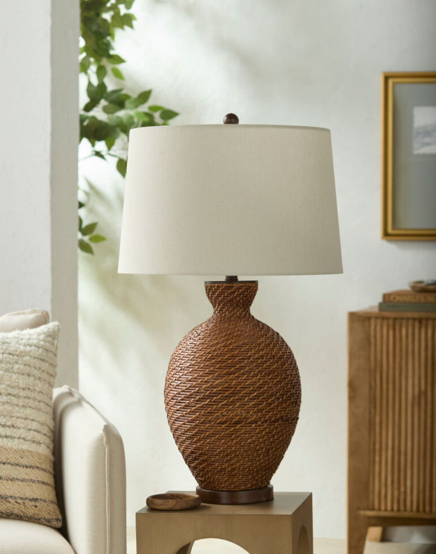 Wicker Table lamp