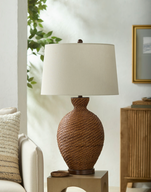 Wicker Table lamp