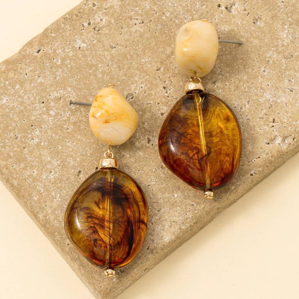 Amber Earrings