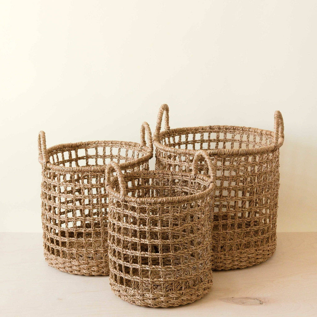 Open Weave Baskets